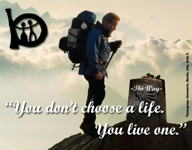 “You don’t choose a life. You live one.”